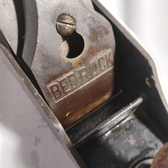 Vintage Stanley Bedrock 605 Plane Corrugated Sole Patent D Apr 2 1910 Rare - Picture 9 of 16